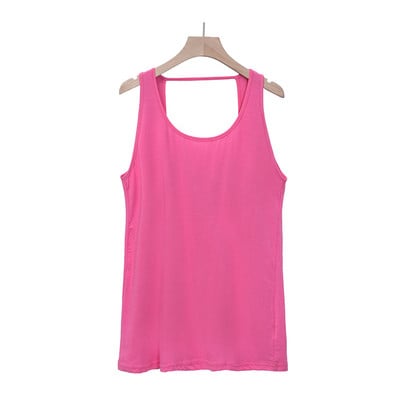 Ženske pamučne majice bez rukava Ljeto Nova s izdubljenim izrezom Osnovna aktivna sportska potkošulja Ženska kamisol M30153