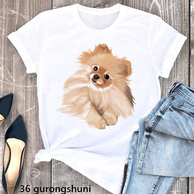Kawaii Dog Lover Tshirt majica sa životinjskim printom Chihuahua/Corgi majica za djevojčice Ženska ljetna majica kratkih rukava Ženska harajuku majica