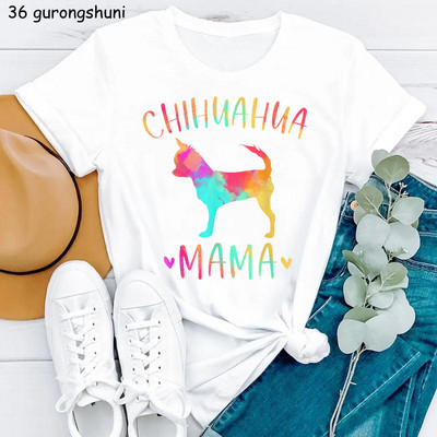 Kawaii Dog Lover Tshirt majica sa životinjskim printom Chihuahua/Corgi majica za djevojčice Ženska ljetna majica kratkih rukava Ženska harajuku majica