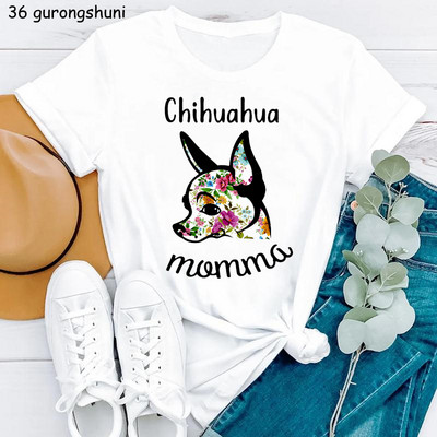 Kawaii Dog Lover Tshirt majica sa životinjskim printom Chihuahua/Corgi majica za djevojčice Ženska ljetna majica kratkih rukava Ženska harajuku majica