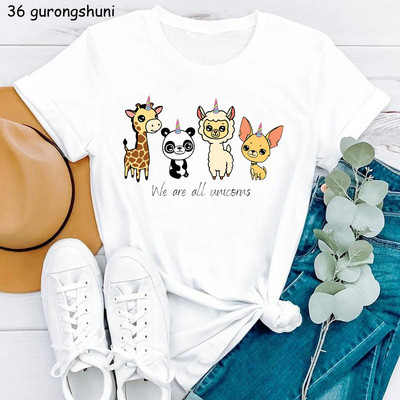 Kawaii Dog Lover Tshirt majica sa životinjskim printom Chihuahua/Corgi majica za djevojčice Ženska ljetna majica kratkih rukava Ženska harajuku majica