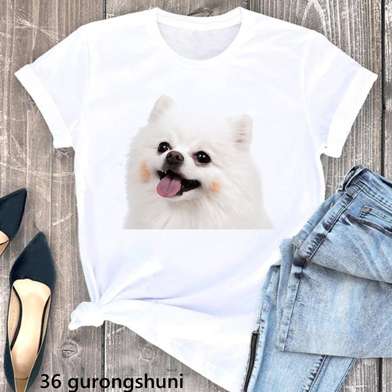 Kawaii Dog Lover Tshirt majica sa životinjskim printom Chihuahua/Corgi majica za djevojčice Ženska ljetna majica kratkih rukava Ženska harajuku majica