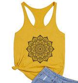 Smiješne umjetničke cvjetne grafike Široki prsluk Ženske trkaće tenisice za teretanu Smiješne cvjetne ljetne ležerne majice