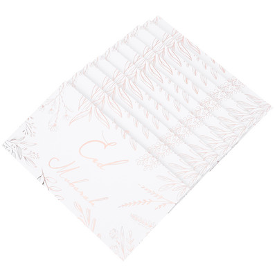 10 τμχ Φάκελος Eid Κενές ευχετήριες κάρτες Φάκελοι χάρτινο πορτοφόλι που τυλίγει Mubarak Μοτίβο συσκευασίας