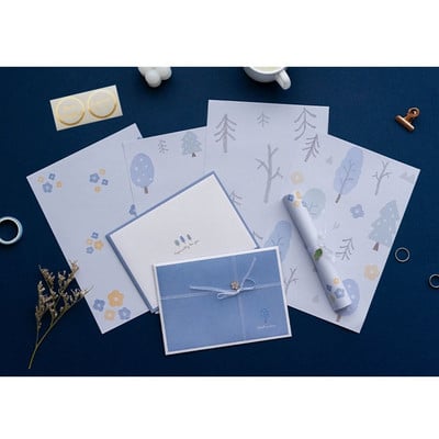 Starinski komplet omotnica Književno klasično pismo koje se može pisati na papiru za brtvljenje naljepnica Set omotnica