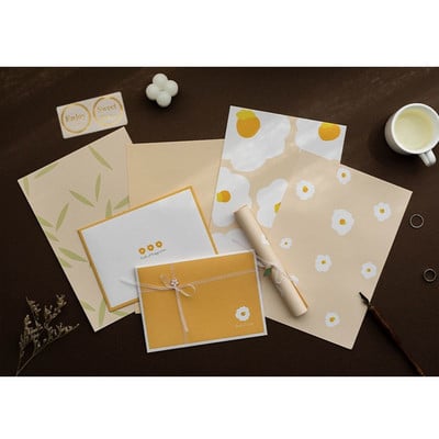 Starinski komplet omotnica Književno klasično pismo koje se može pisati na papiru za brtvljenje naljepnica Set omotnica