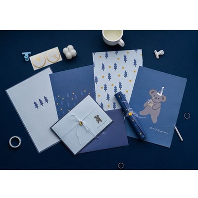 Starinski komplet omotnica Književno klasično pismo koje se može pisati na papiru za brtvljenje naljepnica Set omotnica