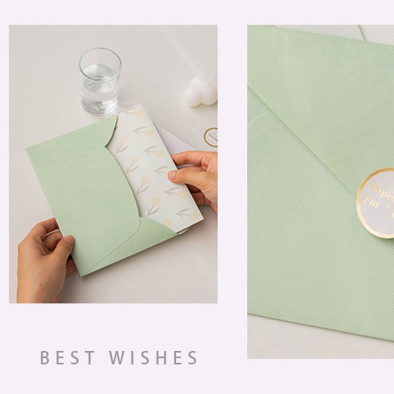 Starinski komplet omotnica Književno klasično pismo koje se može pisati na papiru za brtvljenje naljepnica Set omotnica