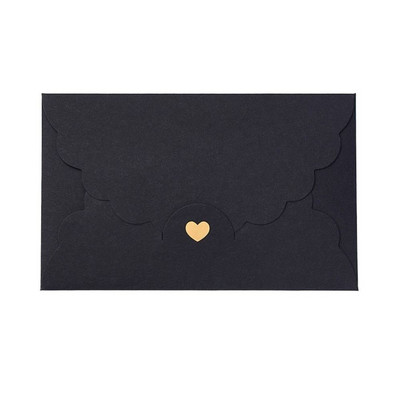 5 kom/set Pearl Kraft papir pozlaćena ljubavna omotnica pakiranje bankovne kartice omotnice 17,4*11 cm