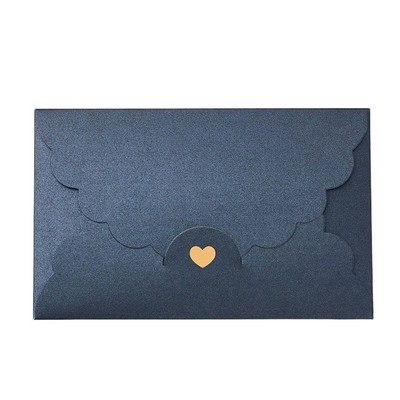 5 kom/set Pearl Kraft papir pozlaćena ljubavna omotnica pakiranje bankovne kartice omotnice 17,4*11 cm