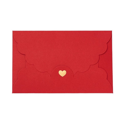 5 kom/set Pearl Kraft papir pozlaćena ljubavna omotnica pakiranje bankovne kartice omotnice 17,4*11 cm