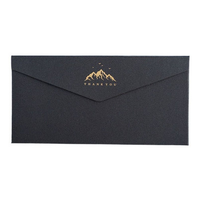 5 kom/set Pearl Kraft papir pozlaćena ljubavna omotnica pakiranje bankovne kartice omotnice 17,4*11 cm