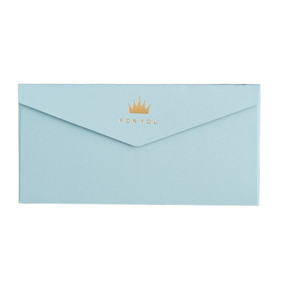 5 kom/set Pearl Kraft papir pozlaćena ljubavna omotnica pakiranje bankovne kartice omotnice 17,4*11 cm