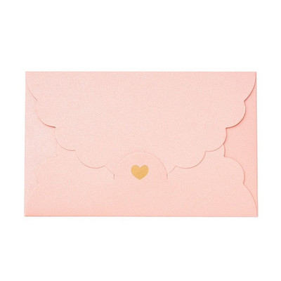 5 kom/set Pearl Kraft papir pozlaćena ljubavna omotnica pakiranje bankovne kartice omotnice 17,4*11 cm