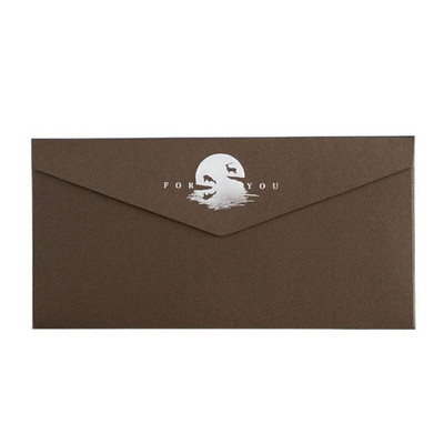 5 kom/set Pearl Kraft papir pozlaćena ljubavna omotnica pakiranje bankovne kartice omotnice 17,4*11 cm