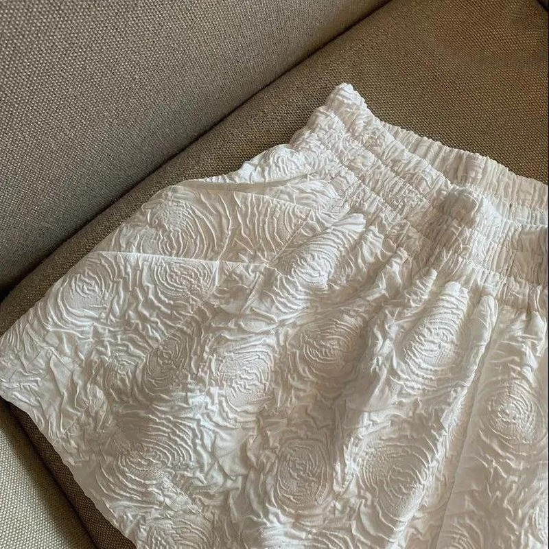 Rövidnadrágok Női Összecsukható Nyári Bő Шорты Женский Magas derekú Alkalmi Elegáns koreai Stílus Minden meccs Ulzzang Ins Cool College Fiatal Új