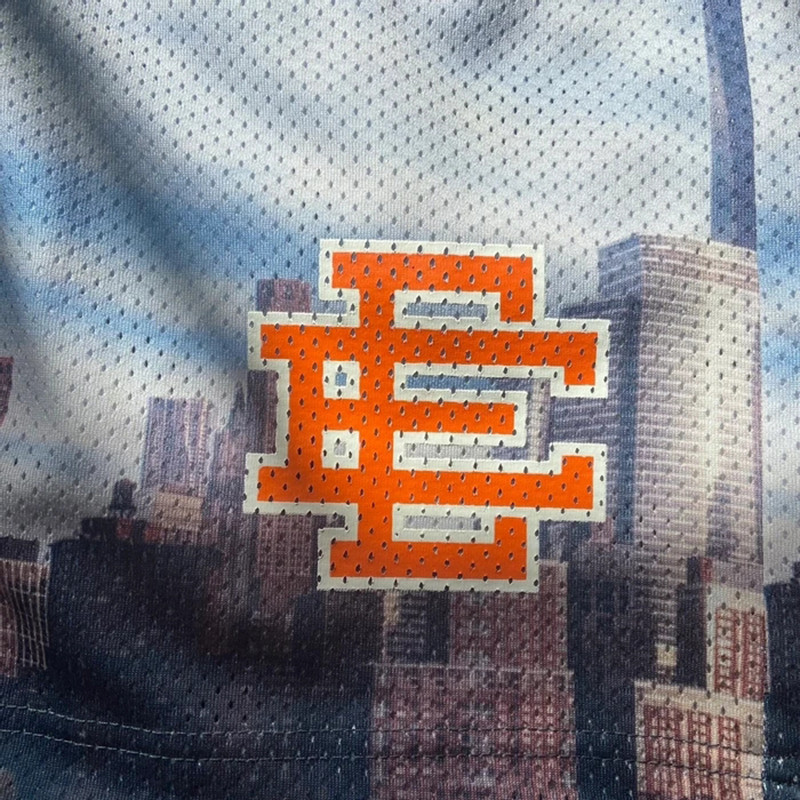 EE Basic Short NEW YORK CITY SKYLINE 2022 meeste vabaaja lühikesed püksid fitness spordipüksid suvised jõusaali treeningvõrgust lühikesed püksid meeste lühikesed püksid