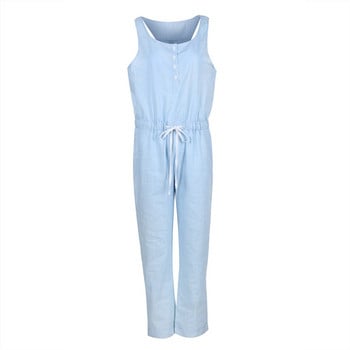 New Arrival 2019 Jumpsuits Women Casual Jumpsuit Φαρδιά φόρμες τζιν ρόμπες για γυναίκες