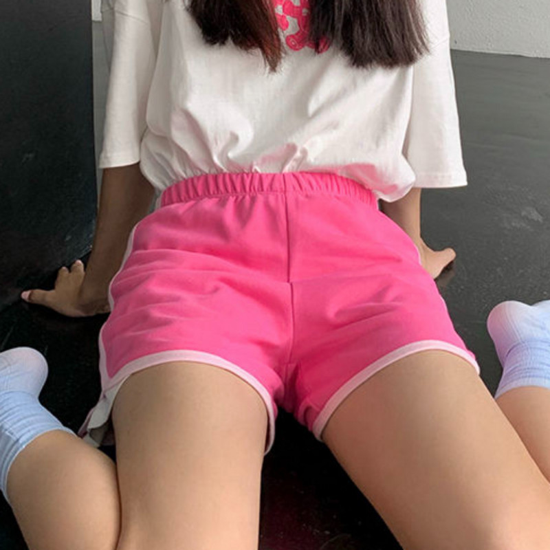 Kratke hlače Žene Ljeto Patchwork Retro Elegantne Mlade Ženske Višeslojne Slatke 3 boje Djevojke Slobodno vrijeme Korejski stil Šorte Ženski Chic