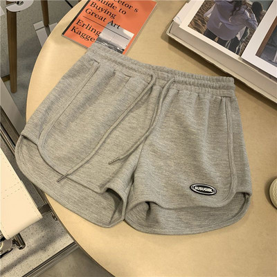 Dámske šortky S-4XL, letné, voľné, ležérne, so sťahovacou šnúrkou, módne, pevné, domáce, univerzálne, kórejské, streetwear, priedušné, elegantné, Ulzzang