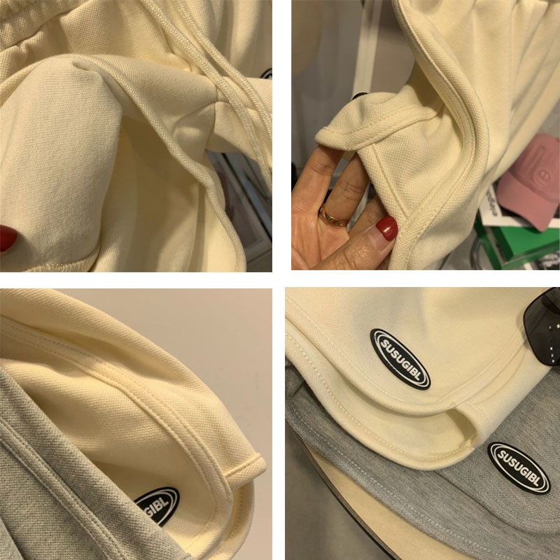 Dámske šortky S-4XL, letné, voľné, ležérne, so sťahovacou šnúrkou, módne, pevné, domáce, univerzálne, kórejské, streetwear, priedušné, elegantné, Ulzzang