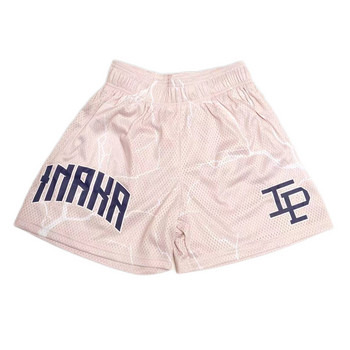 Inaka Power Shorts 2022 Summer GYM Men Women Running Sports Basketball Fitness Pants Mesh Fast Dry homme Breathable Trend Shorts