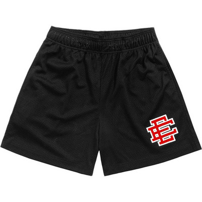 EE Basic Short NEW YORK CITY SKYLINE vyriški laisvalaikio šortai fitneso sportinės kelnės vasaros sporto salėje tinkliniai šortai vyriški šortai