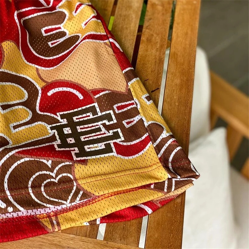 2022. aasta uued suvised meeste lühikesed püksid vabaaja püksid Fitness Treening Rannapüksid Hingavad võrkpüksid Jogger Meeste EE lühikesed püksid