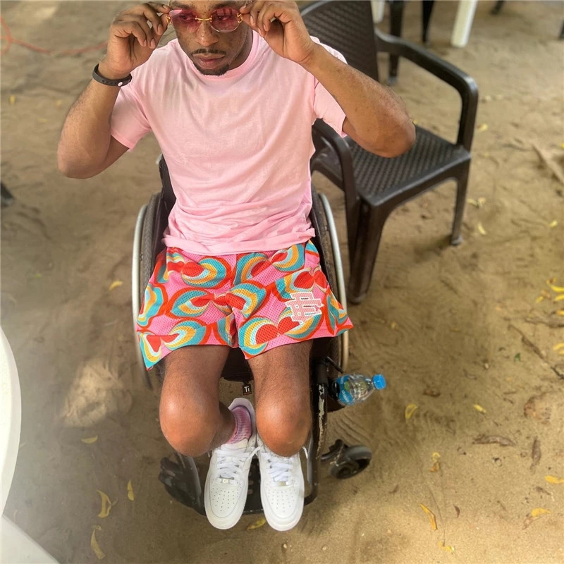 2022. aasta uued suvised meeste lühikesed püksid vabaaja püksid Fitness Treening Rannapüksid Hingavad võrkpüksid Jogger Meeste EE lühikesed püksid