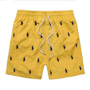 Летни мъжки шорти Ежедневни дишащи бързосъхнещи спортни панталони Мъжки плажни панталони за джогинг фитнес тренировка