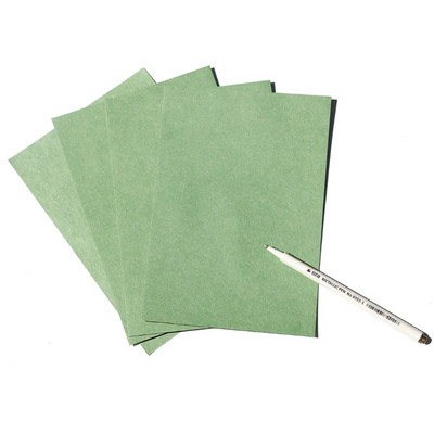 Starinski obloženi stacionarni papir za pisanje pisama, antikni staromodni papir, ostarjeli šareni papir sa zlatnim rubom