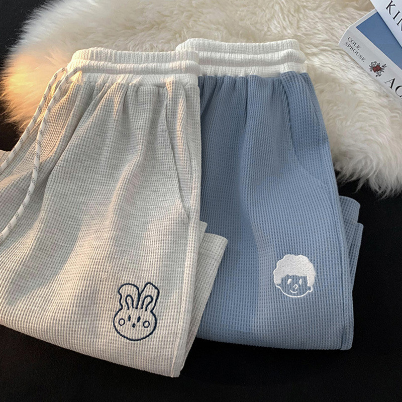 Ljeto 2021. Korejska moda, ležerne hip-hop muške kratke hlače, ulična odjeća, košarka, kratke hlače s printom smajlića, muške kratke hlače, teretana