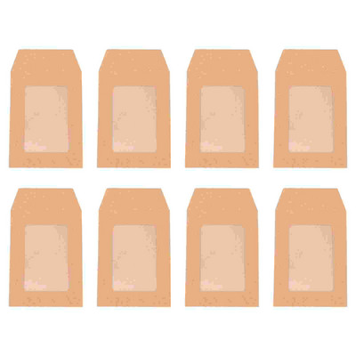 Διαφανές χαρτί Kraft Μήνυμα Φάκελος Πρόσκληση Φάκελοι Τσάντα Φάκελος Εγγράφων Καθαρές σφραγίδες