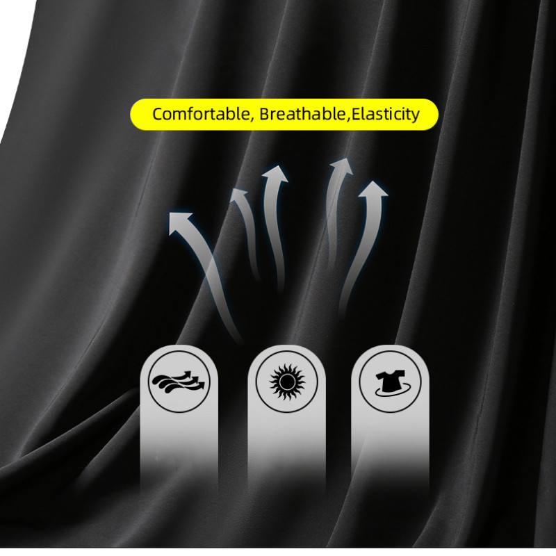 Ljetne muške hlače za plažu Homme Ice Cool, udobne, prozračne, rastezljive, uske, sportske kratke hlače za trčanje, bodybuilding, velika veličina M-8XL