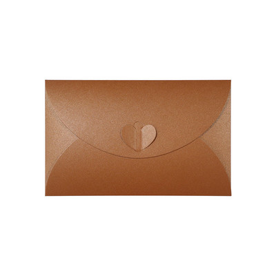 10KOM Mini omotnica u boji Debeli karton Male sklopive DIY papirnate omotnice Samozaključavajuća kopča Poklopac za poklon karticu s pismom