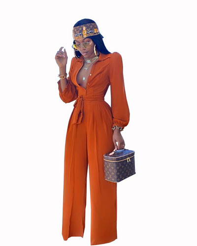 Sieviešu rudens blūzes ar garām piedurknēm apkakles pilna garuma kombinezoni un rombiņi Sieviešu masīvi, plāni, taisni, gadījuma eleganti bodīši