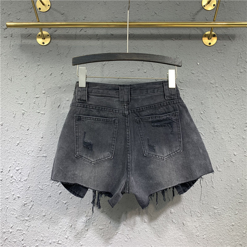 Kratke hlače Ženske traper Različite isprane ulične odjeće s resicama Retro Vintage Opuštene Ulzzang studentske ljetne ležerne dnevne femme nove hlače