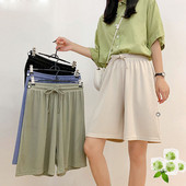 2023 m. nauji moteriški šortai Vasariniai laisvalaikiai Laisvi aukštu juosmeniu laisvi šortai mergaitėms Minkšti šaunūs moteriški apatiniai drabužiai Sportiniai šortai