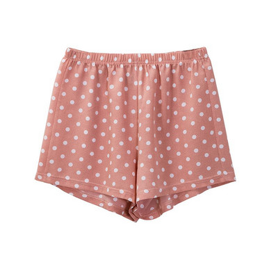 S-5XL Ljetne ženske kratke hlače od cvjetnog šifona Ležerne široke točkaste korejske modne Harajuku kratke hlače za djevojčice na plaži