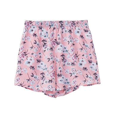 S-5XL Ljetne ženske kratke hlače od cvjetnog šifona Ležerne široke točkaste korejske modne Harajuku kratke hlače za djevojčice na plaži