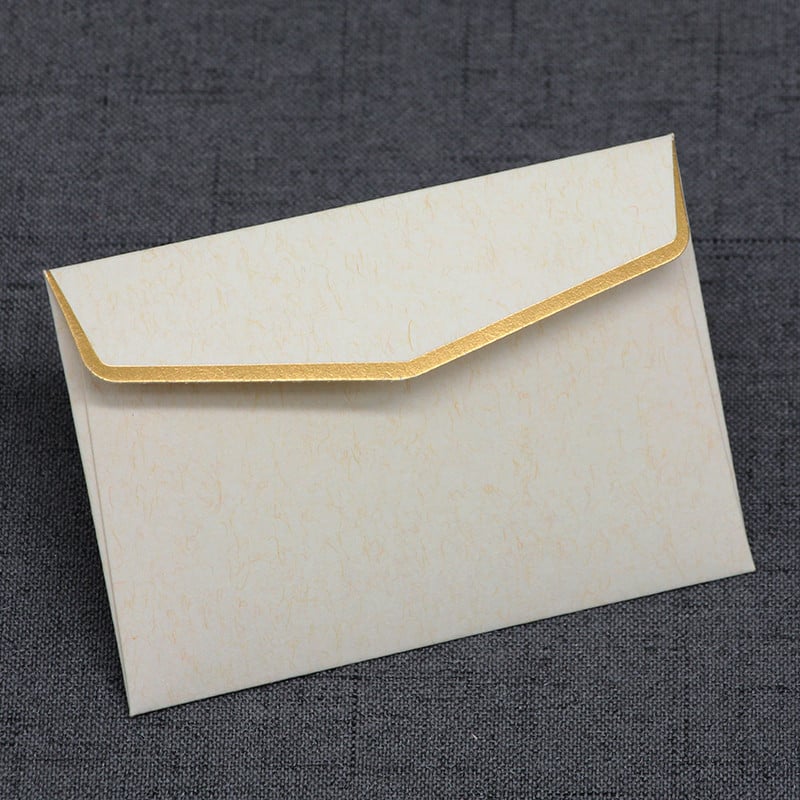 5 komada poslovne pozivnice mala omotnica vintage bronzing bankovne kartice vrećica mini omotnica posjetnica papirnate vrećice