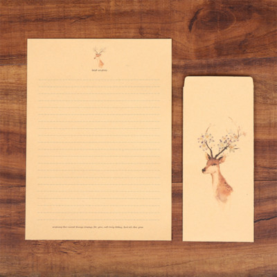 Φάκελοι Ελάφια DIY Ρετρό Φάκελοι Κάρτα Κραφτ Προμηθευτής Σχολικά Προμήθειες Γραφείου 10 Φάκελοι 10 Χαρτί Χαρτικά Χαρτικά