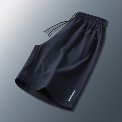 Muške sportske ležerne kratke hlače 2023. proljeće i ljeto Nove ledeno svilene brzosušeće široke košarkaške hlače Personality Modne hlače za plažu