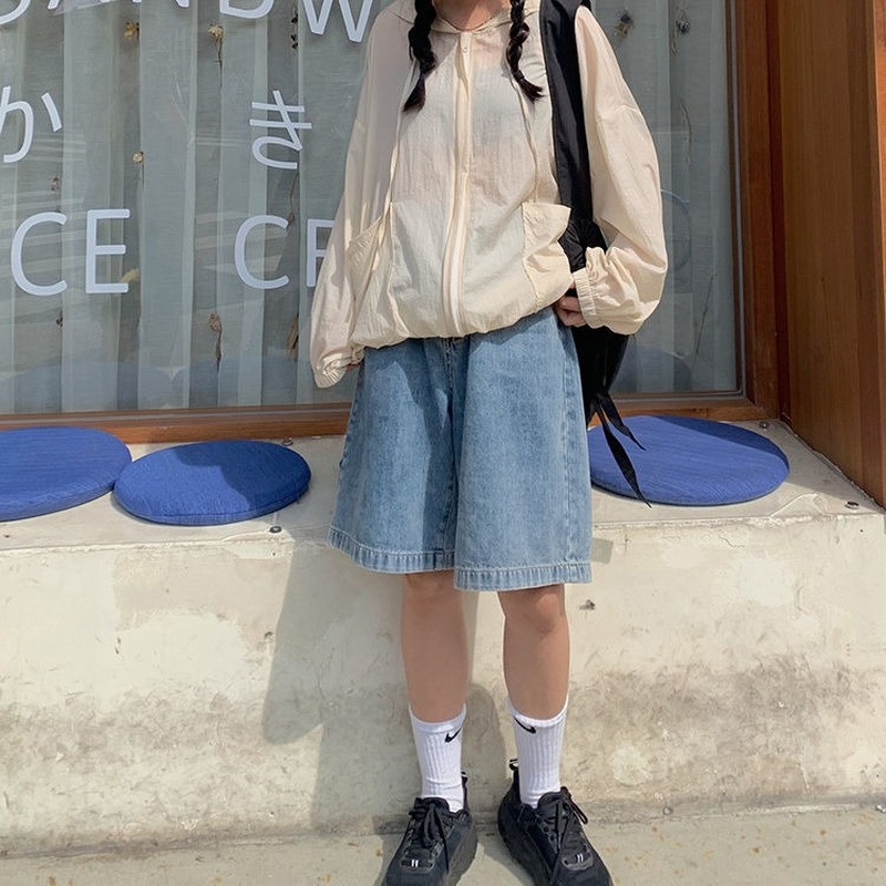 Dámske džínsové šortky, unisex, Harajuku, retro, útulné, letné, minimalistické, štýl High Street, pre priateľov, študentské, vintage, sviatočné, horúce, výpredajové, outfity
