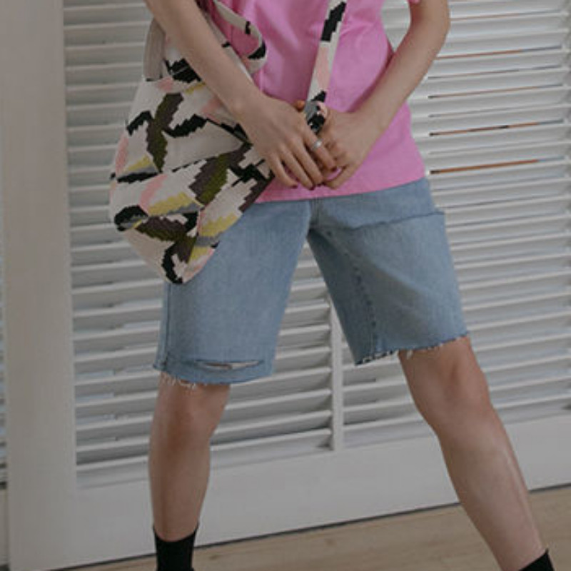 Farmer rövidnadrágok női kimélyedt, szorongatott, magas derekú kivitel Minden egyezés Шорты Женские Летние Koreai Stílus Divat Vintage Alkalmi