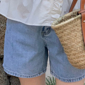 Pantaloni scurți Femei Ocazional Denim complet asortat Retro Tineri Harajuku Nou Chic Spălat Studenți Zilnic Elegant Pantaloni de vară pentru femei
