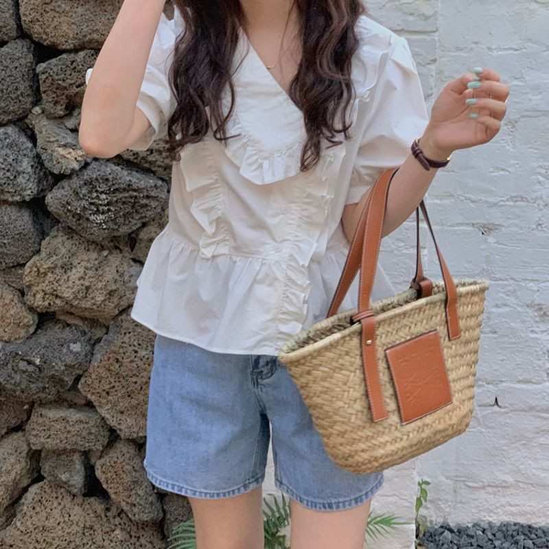 Pantaloni scurți Femei Ocazional Denim complet asortat Retro Tineri Harajuku Nou Chic Spălat Studenți Zilnic Elegant Pantaloni de vară pentru femei