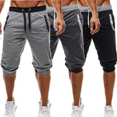 Vyrai Hot 20121 Nauji populiarūs vyriški šortai Vasariniai laisvalaikio madingi šortai Prekės ženklo raštu Sportinės kelnės Fitness Short Jogger S-3XL