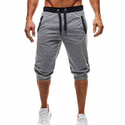 Vyrai Hot 20121 Nauji populiarūs vyriški šortai Vasariniai laisvalaikio madingi šortai Prekės ženklo raštu Sportinės kelnės Fitness Short Jogger S-3XL