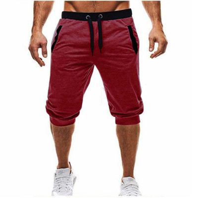 Vyrai Hot 20121 Nauji populiarūs vyriški šortai Vasariniai laisvalaikio madingi šortai Prekės ženklo raštu Sportinės kelnės Fitness Short Jogger S-3XL